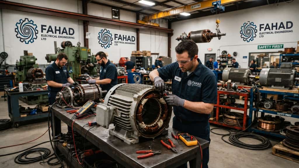 Fahad Electrical Engineering Workshop in Lusaka, Zambia